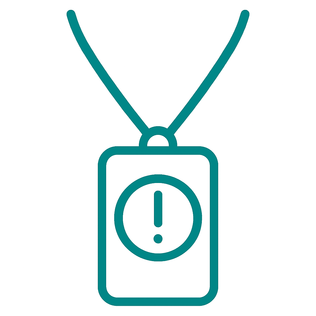 Panic wearable device